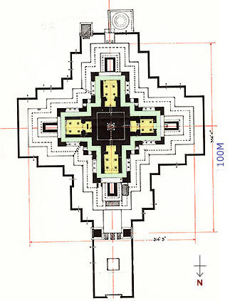 パハールプルのソーマプラ大僧院、バングラデシュ ｜ 世界建築ギャラリー ｜ 神谷武夫 ｜