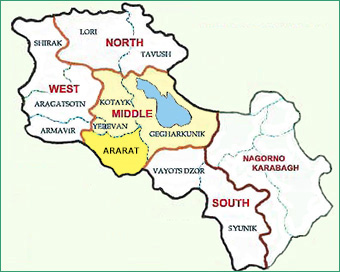 Map of Ararat