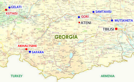 Map of Georgia